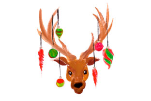 Gouache Reindeer Design: An Embroidery Review