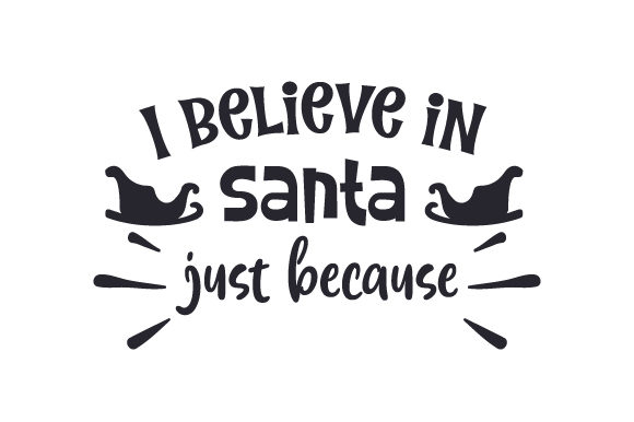 I Believe in Santa Crafts for Christmas