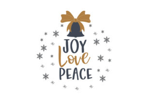 Joy Love Peace: Christmas Crafts Design Asset Review