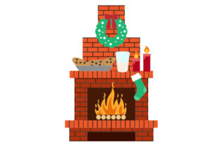 Milk Cookies Fireplace: Christmas Crafts Asset Review