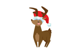 Reindeer Wearing Santa Hat: Christmas Crafts Review