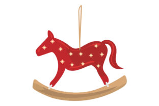 Schaukelpferd Ornament: Christmas Crafts Visuals