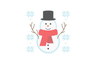 Snowman Ugly Sweater Style: Christmas Crafts Branding